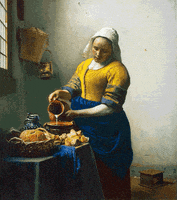 milkmaid#vermeer gif art GIF by Tobias Rothe