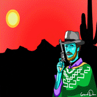 classic western clint eastwood GIF by Grande Dame