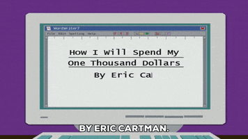 eric cartman hope GIF by South Park 