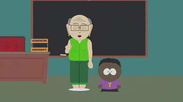 token black singing GIF by South Park 