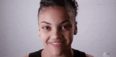 Laurie Hernandez Smile GIF by Dancing with the Stars