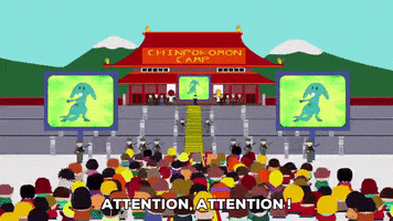 crowd attention GIF by South Park 
