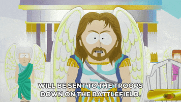 play angels GIF by South Park 