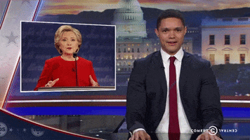sexy hillary clinton GIF by The Daily Show with Trevor Noah