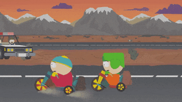 pull over eric cartman GIF by South Park 