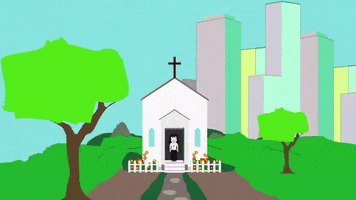 church welcoming GIF by South Park 