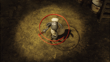shaun the sheep spin GIF by Aardman Animations