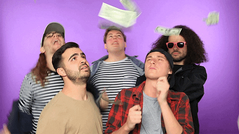 Paid Make It Rain GIF by State Champs - Find & Share on GIPHY