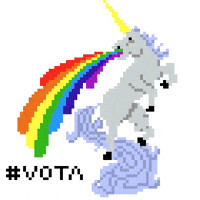 Voting 8-Bit GIF by #GoVote