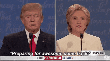 donald trump preparing for awesome comeback GIF by Election 2016