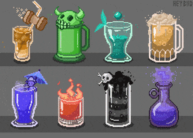 mixed drinks cocktails GIF by gavinreed