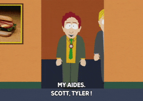 painting on wall speaking GIF by South Park 