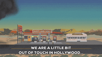 gas station rain GIF by South Park 