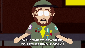 jew scouts GIF by South Park 