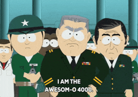 army speaking GIF by South Park 