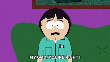 randy marsh realizing GIF by South Park 
