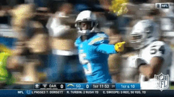 san diego chargers football GIF by NFL