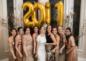 melissakellyphoto wedding new year confetti GIF