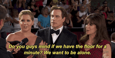 We Want To Be Alone John Travolta GIF by Emmys