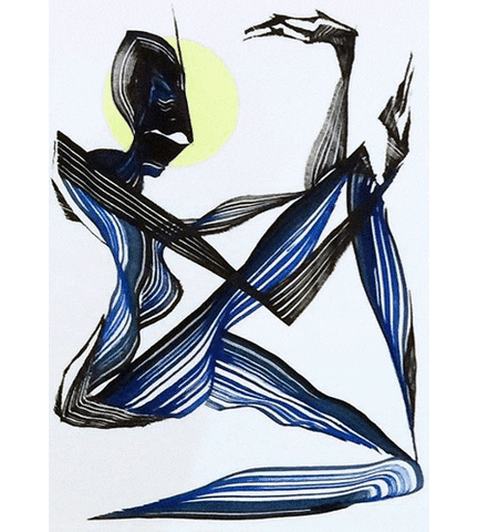 tzioup art australia painting melbourne GIF