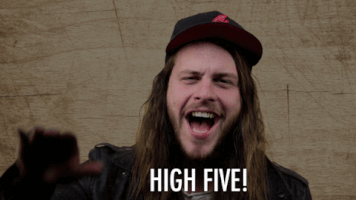 high five up top GIF by goodbyejune