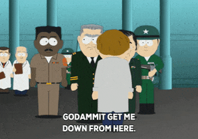 walking staring GIF by South Park 