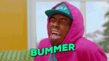 bummed out tyler the creator GIF
