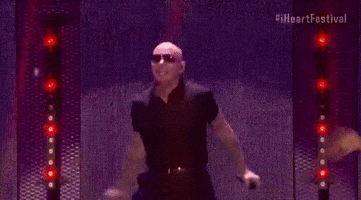 Pumped Up Pitbull GIF by iHeartRadio
