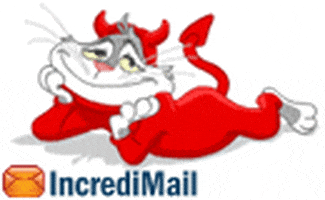 devil kitty GIF by IncrediMail