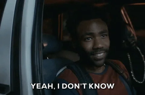 Donald Glover Idk GIF