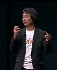 Shigeru-miyamoto-thumbs-up GIFs - Get the best GIF on GIPHY
