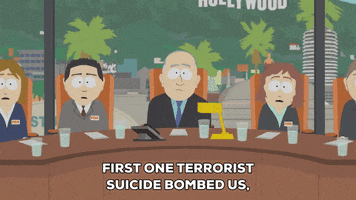 shock bomb GIF by South Park 