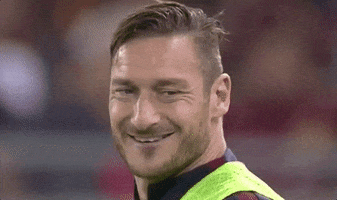 Francesco Totti Smile GIF by AS Roma