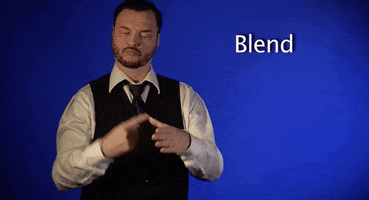 sign language blend GIF by Sign with Robert