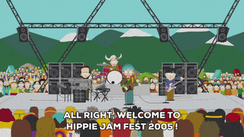 concert performing GIF by South Park 
