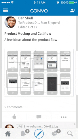 saj collaboration convo siri reminders GIF