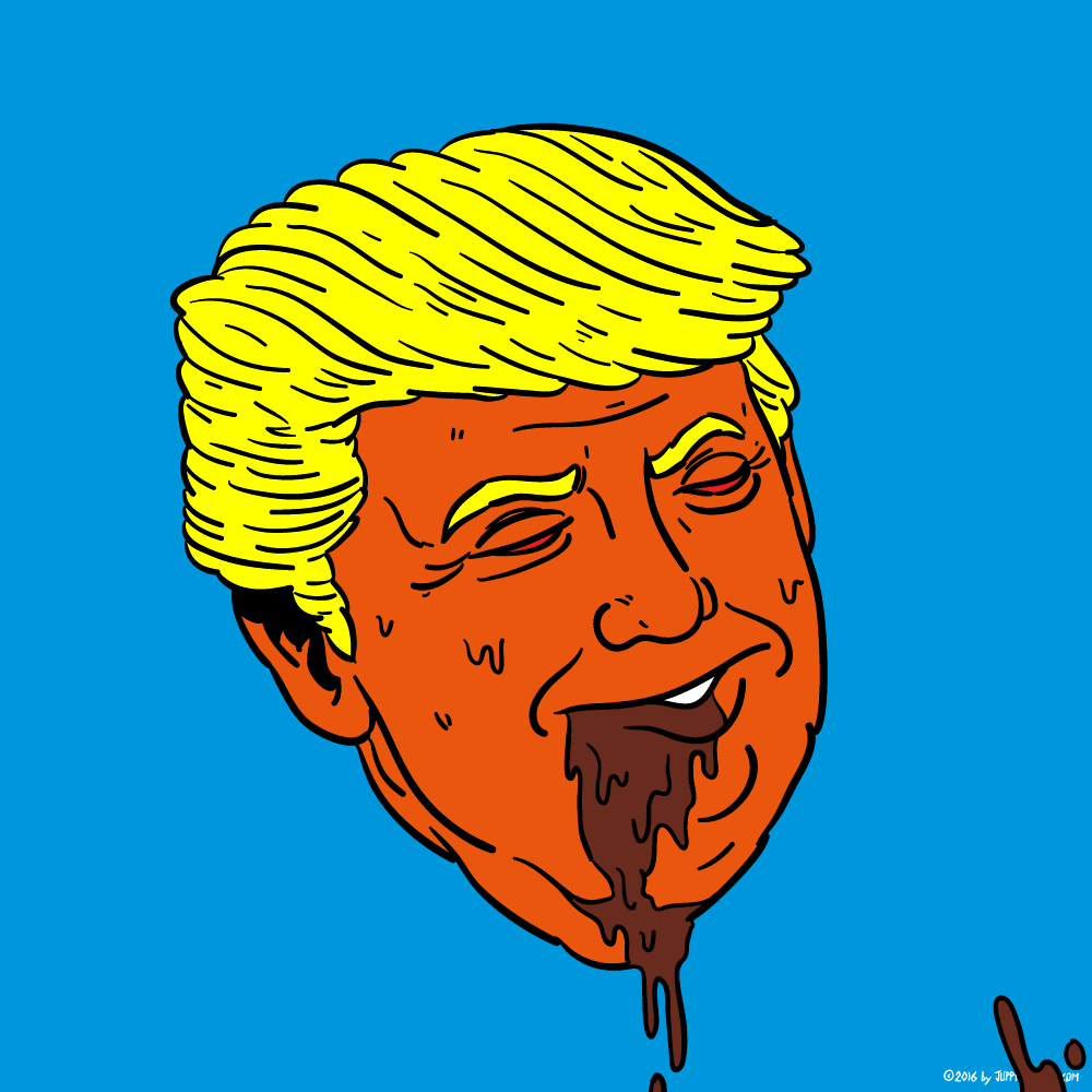 Donald Trump Animation GIF by Juppi Juppsen