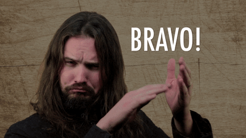 Way To Go Bravo GIF by goodbyejune - Find & Share on GIPHY