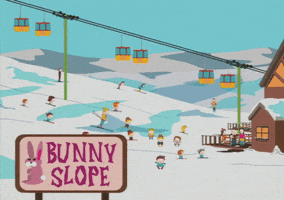 skiing slope GIF by South Park 
