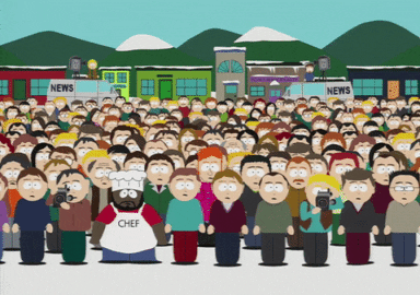 Giphy - get him crowd GIF by South Park 