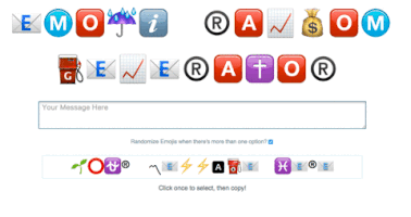 emoji ransom generator GIF by Product Hunt