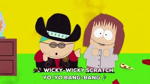 Eric Cartman Singing GIF