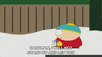 eric cartman snitches get stitches GIF by South Park 
