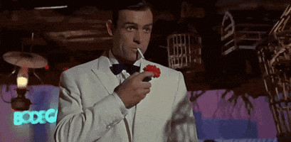james bond smoking GIF by CraveTV