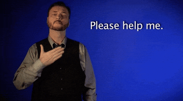 please help me sign language GIF by Sign with Robert