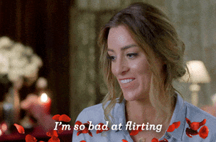 rachael flirting GIF by The Bachelor Australia