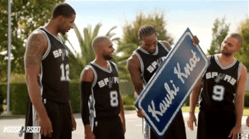 #kawhileonard GIF by San Antonio Spurs