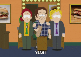 jared fogle walking GIF by South Park 