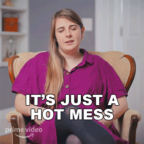 It Aint Right Hot Mess GIF by Amazon Prime Video - Find & Share on GIPHY