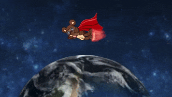 Space Flying GIF